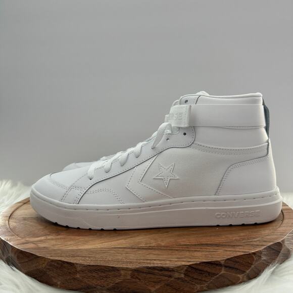 Converse Pro Blaze V2 Mid Easy-On White A04357C Unisex Mens US 13 NEW - Picture 4 of 9
